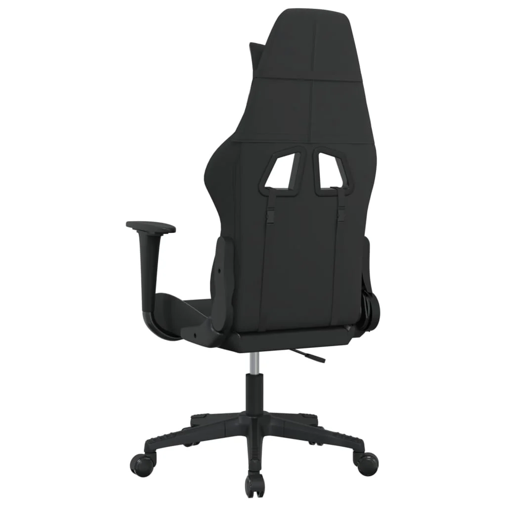 gamingstol stof Sort og lysegrå - Image 5