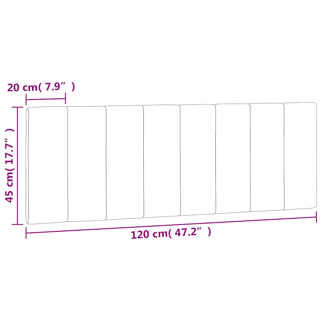 gavlpude Hanko 120 cm velour mørkegrøn - Image 9