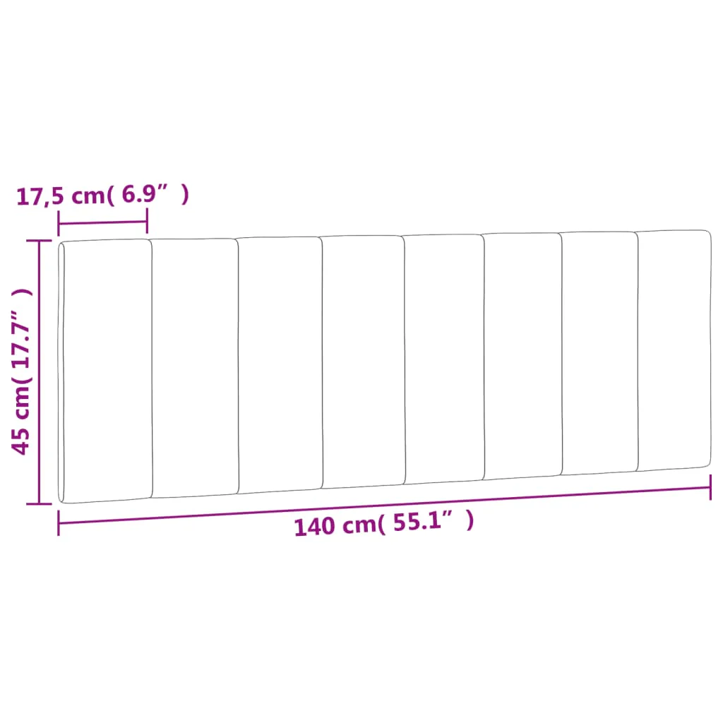 gavlpude Hanko 140 cm velour sort - Image 9