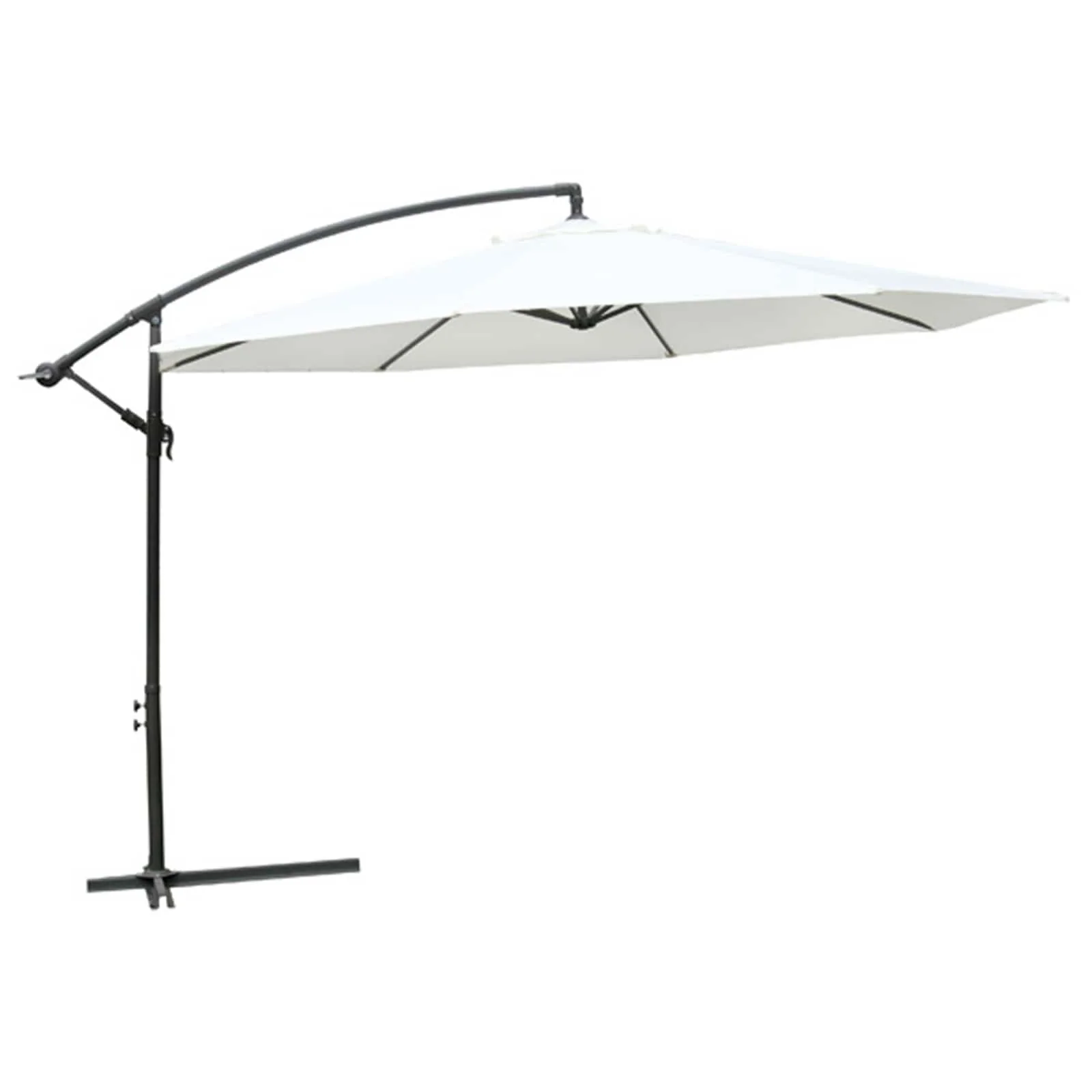 Hængende Sol Umbrella Hvid - Image 2