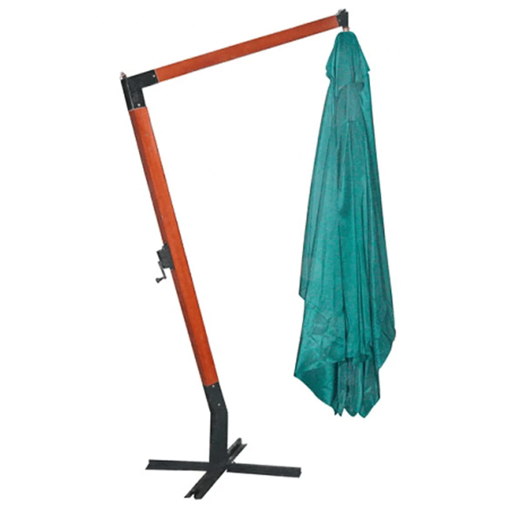 hængeparasol Melia 300x400 cm grøn - Image 3