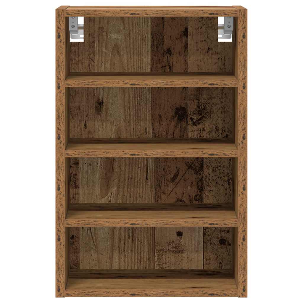 hængeskab "Riga" gammelt træ 40x29,5x60 cm konstrueret træ - Image 4
