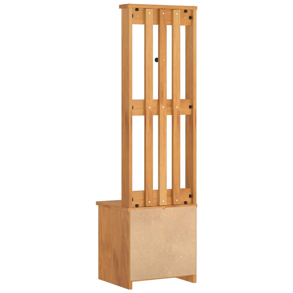Hall træ SANDNES 45x40x159,5 cm massivt fyrretræ - Image 7