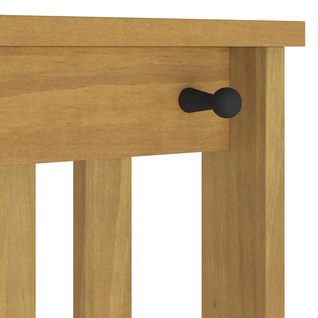 Hall træ SANDNES 45x40x159,5 cm massivt fyrretræ - Image 9