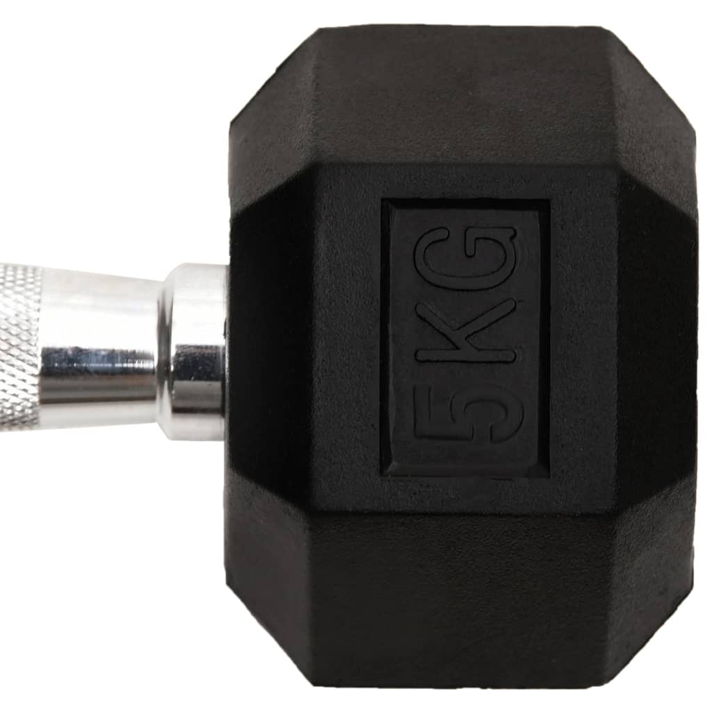 håndvægte 2 stk. 10 kg støbejern i alt - Image 6