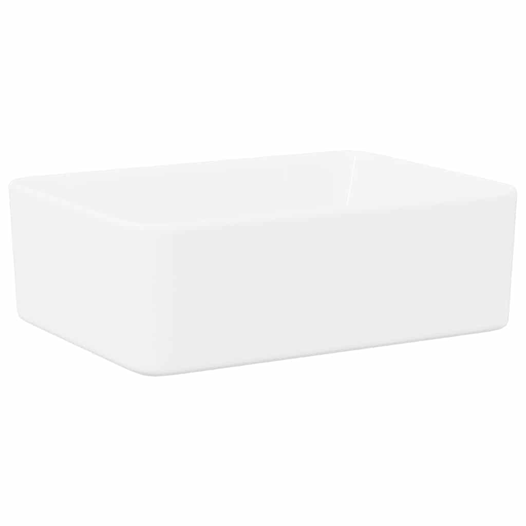 håndvask 40 x 30 x 13 cm keramik hvid - Image 2