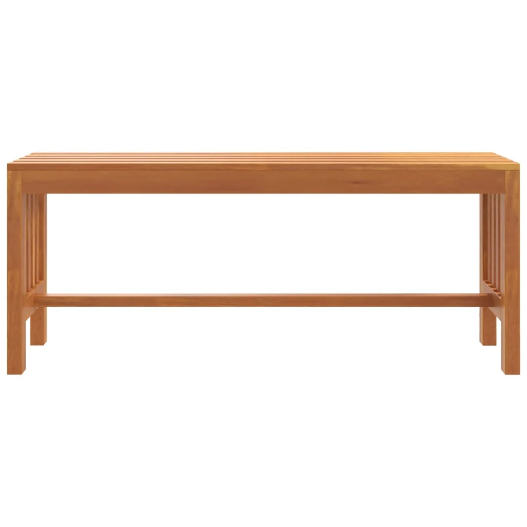 havebænk 110 cm massivt eukalyptustræ - Image 3