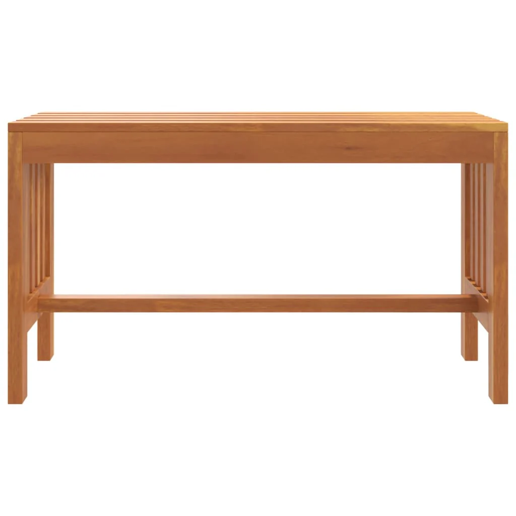 havebænk 80 cm massivt eukalyptustræ - Image 3