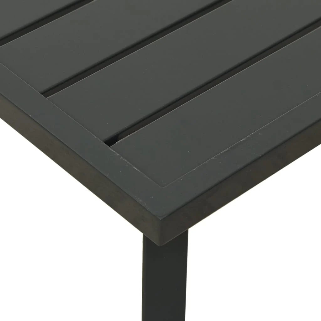 havebord 110x55x35 cm stål antracitgrå - Image 6