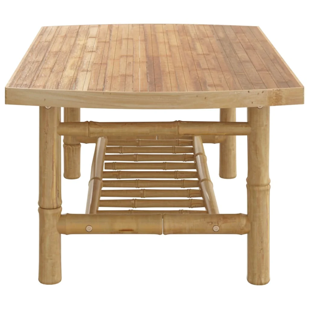 havebord 90x55x37 cm bambus - Image 4