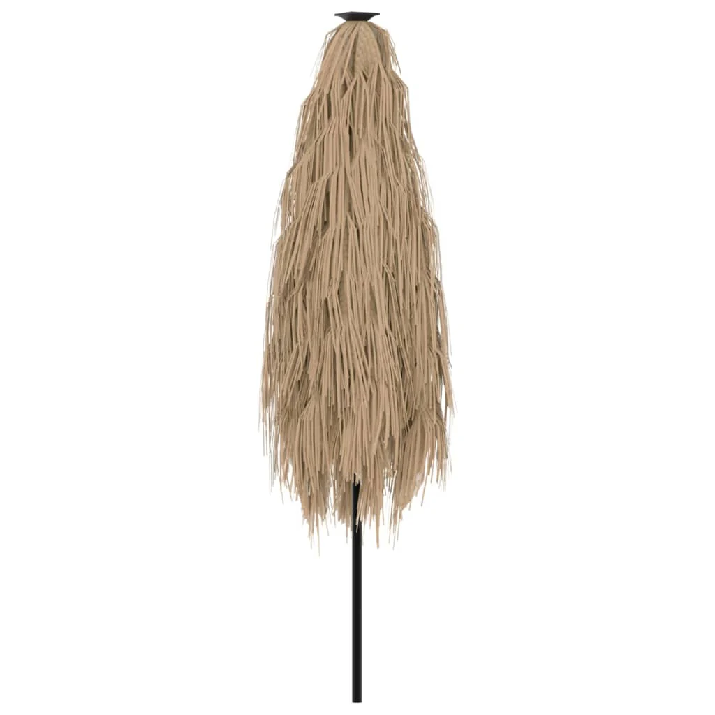 haveparasol med stålstang 248x248x248 cm brun - Image 6