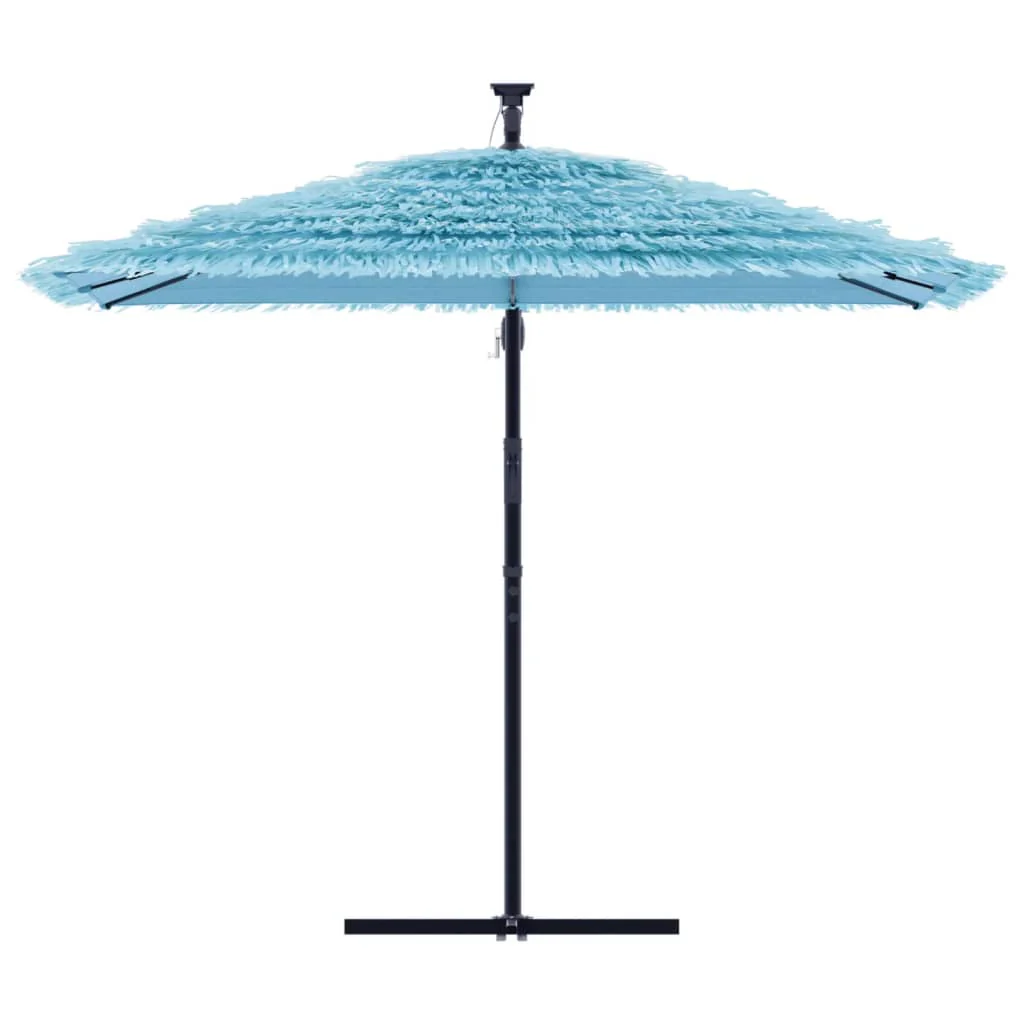 haveparasol med stålstang 269x269x235 cm blå - Image 3