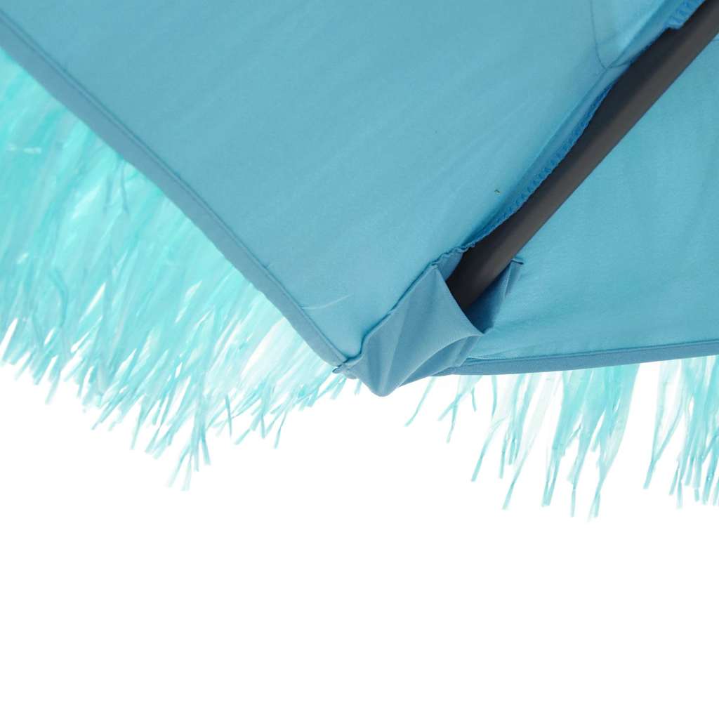 haveparasol med stålstang 288x288x225 cm blå - Image 8