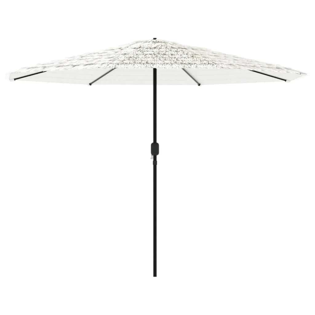 haveparasol med stålstang 388x388x248 cm hvid - Image 5