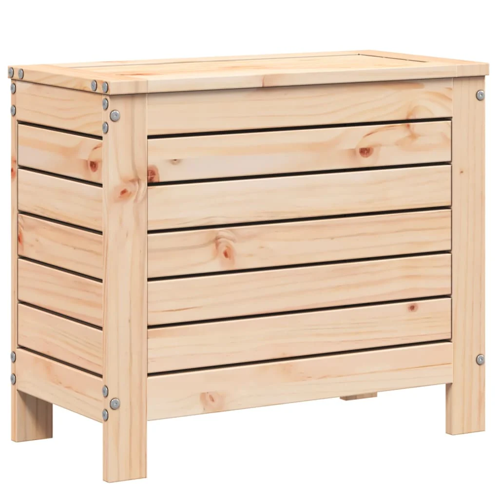 haveskammel 62x31,5x52 cm massivt fyrretræ - Image 6