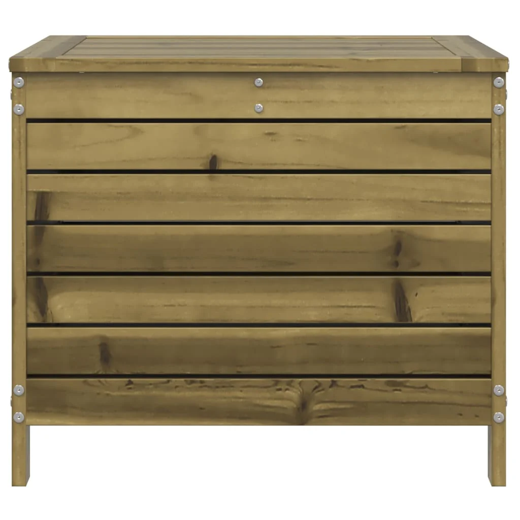 haveskammel 62x63,5x53,5 cm imprægneret fyrretræ - Image 4
