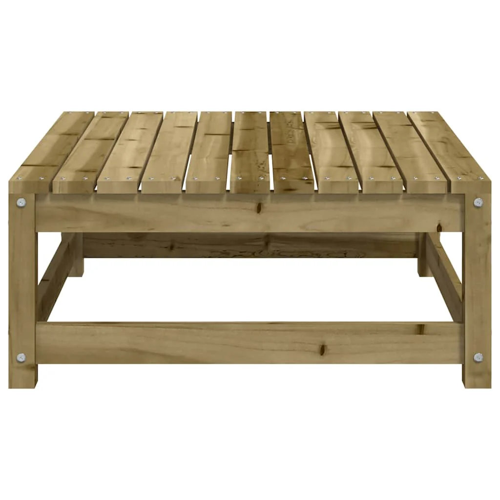 haveskammel 70x70x30 cm imprægneret fyrretræ - Image 5