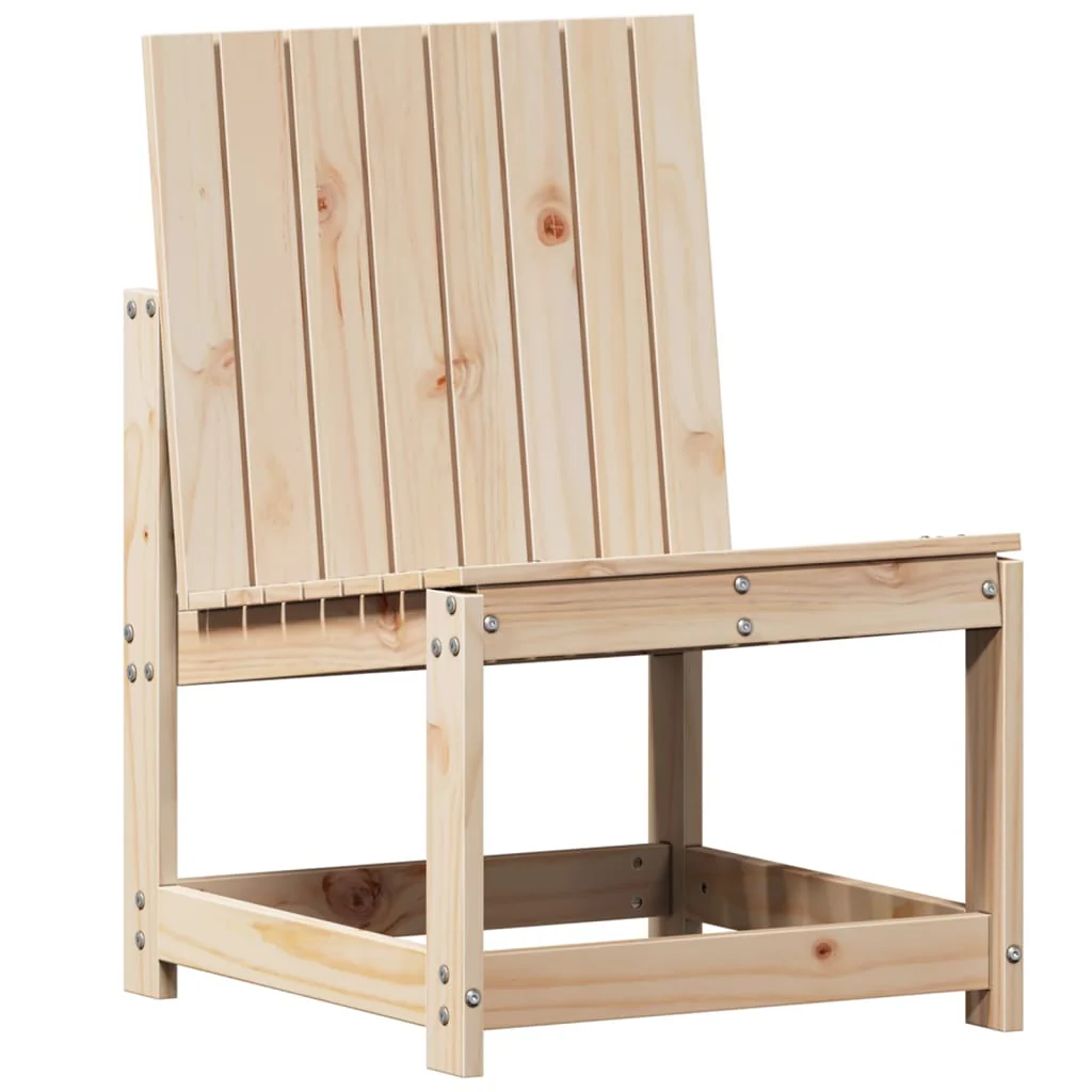 havestol 50,5x55x77 cm massivt fyrretræ - Image 2