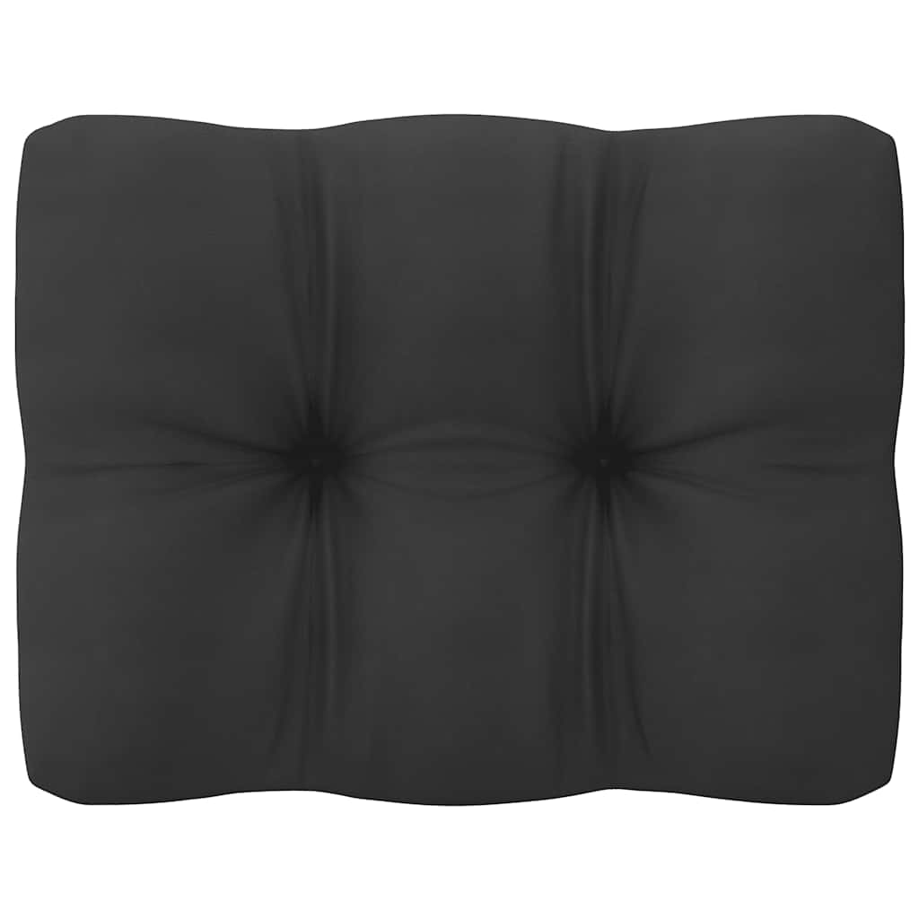 hjørnemodul til havesofa grå hynder massivt fyrretræ - Image 7