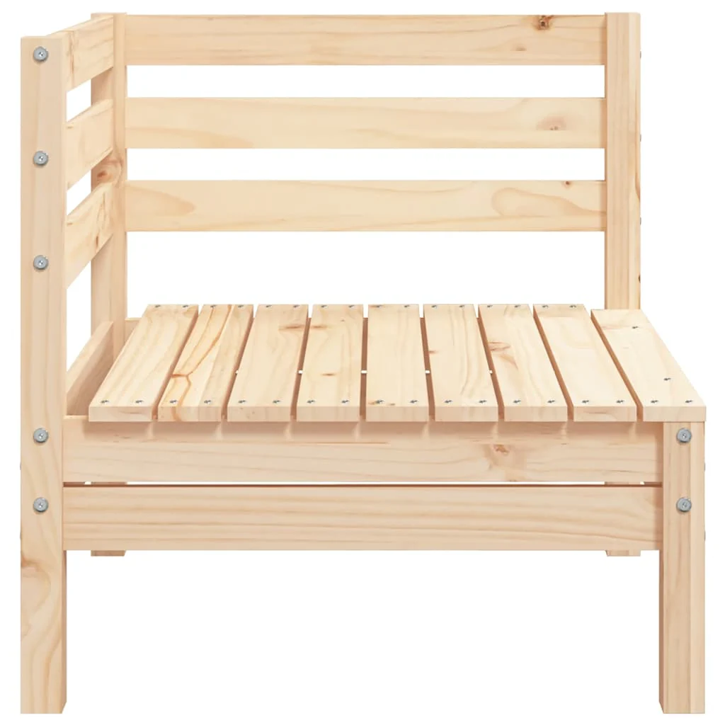 hjørnemodul til havesofa massivt fyrretræ - Image 5