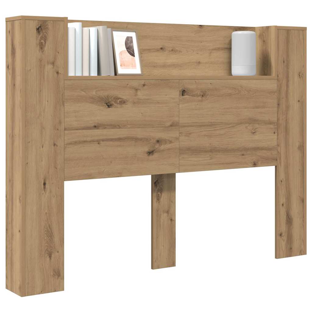 Hovedgærde Artisan Egetræ 140 x 17 x 104,5 cm Konstrueret træ - Image 3