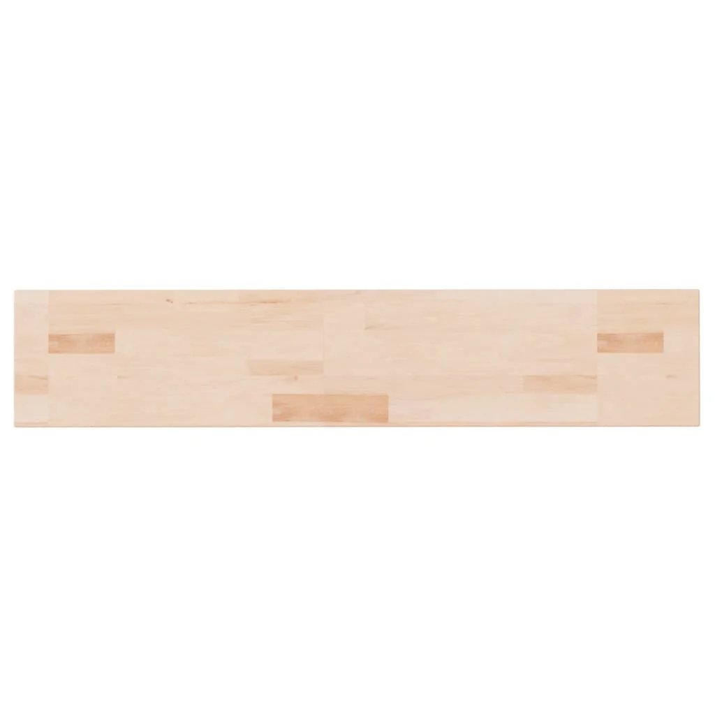 hyldeplade 100x20x2,5 cm ubehandlet massivt egetræ - Image 2