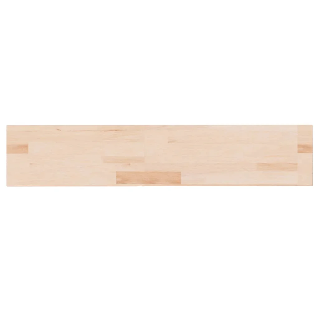 hyldeplade 100x20x4 cm ubehandlet massivt egetræ - Image 2