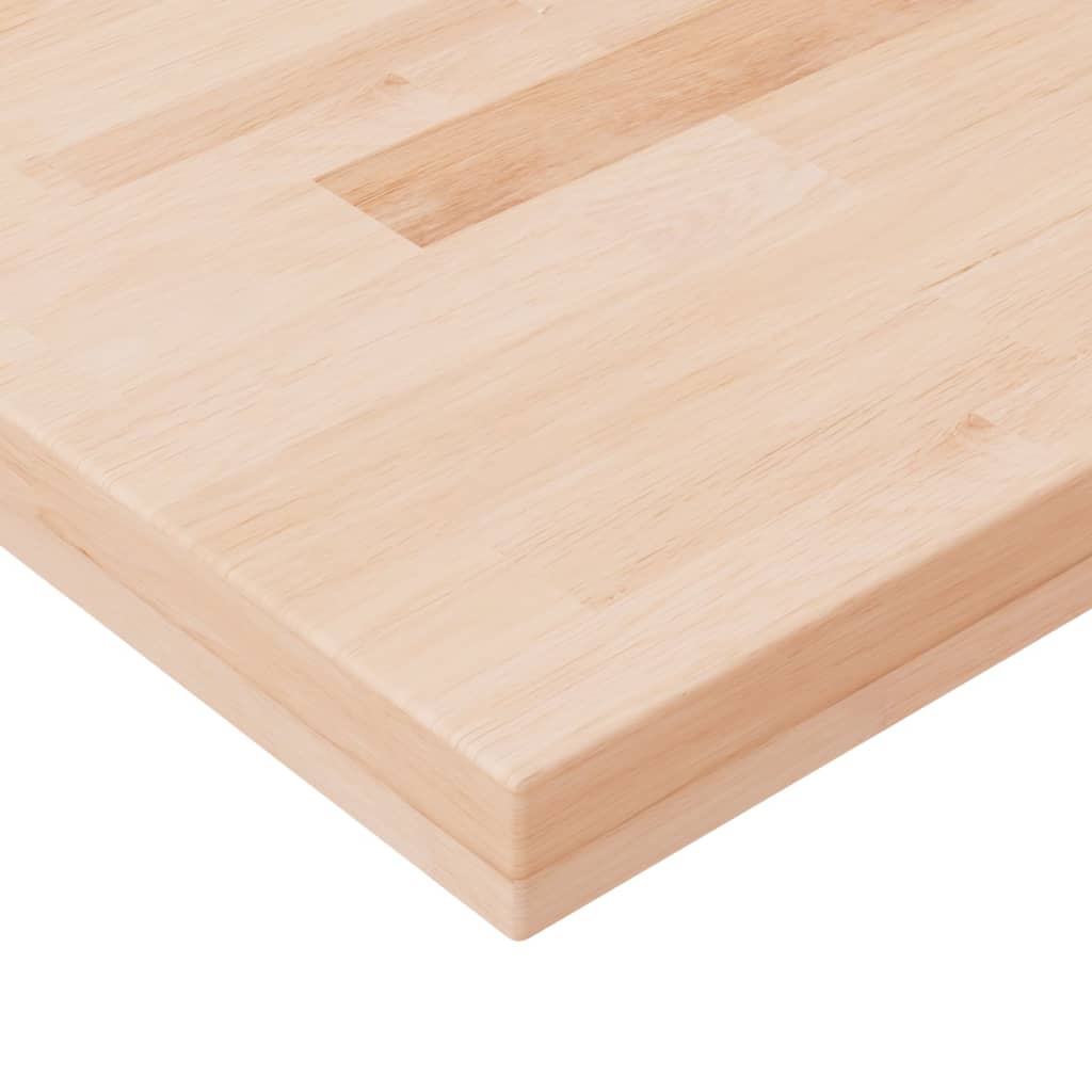 hyldeplade 60x20x4 cm ubehandlet massivt egetræ - Image 3