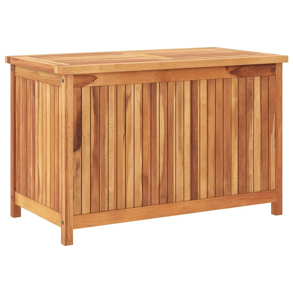 hyndeboks 90x50x58 cm massivt teaktræ - Image 6