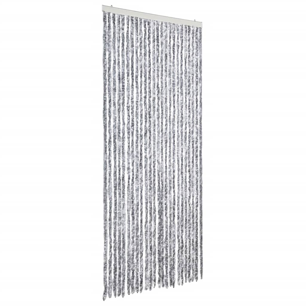 insektgardin 100 x 220 cm hvid og grå - Image 2