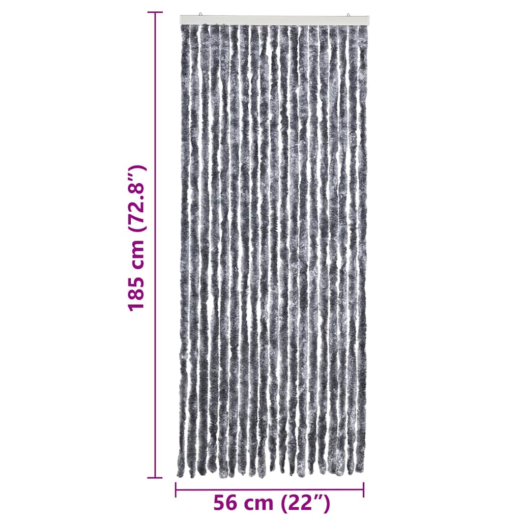 insektgardin 56 x 185 cm sølvfarvet - Image 7