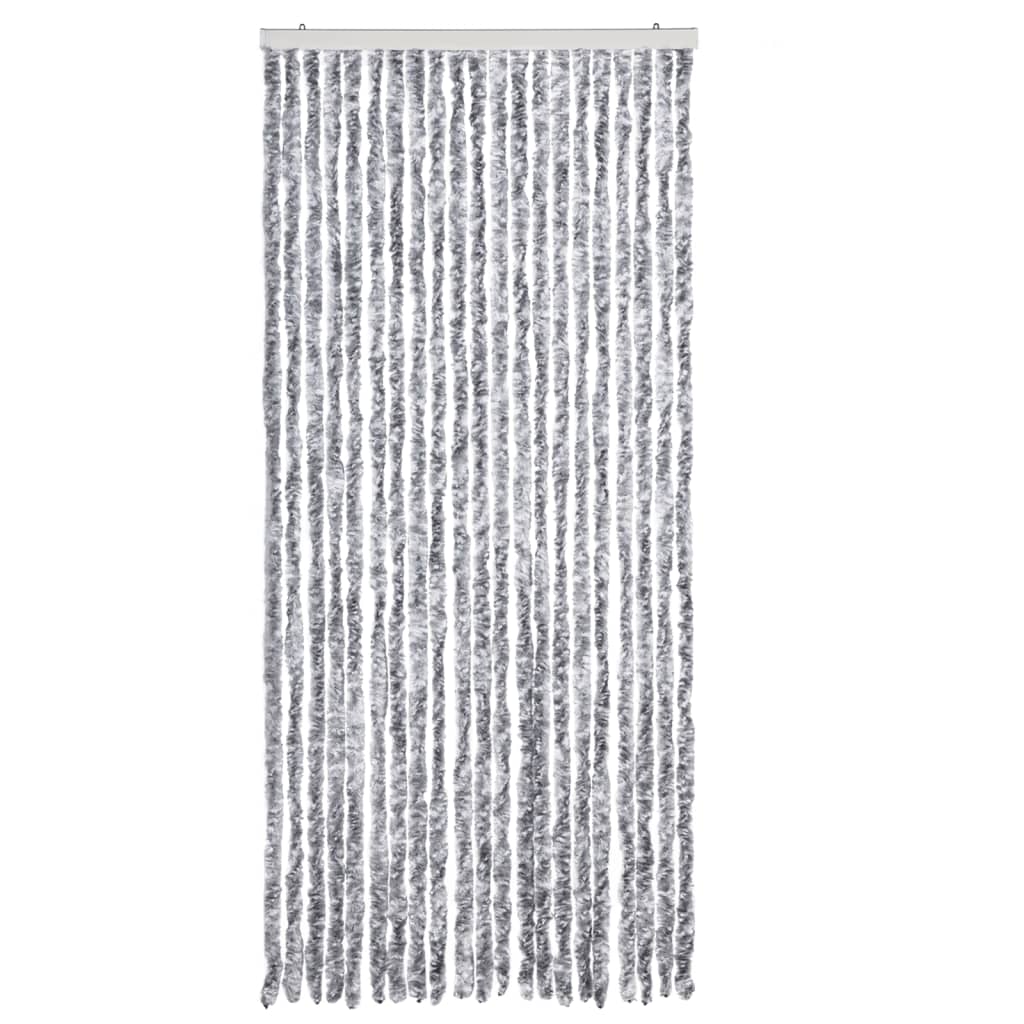 insektgardin 90 x 220 cm hvid og grå - Image 3
