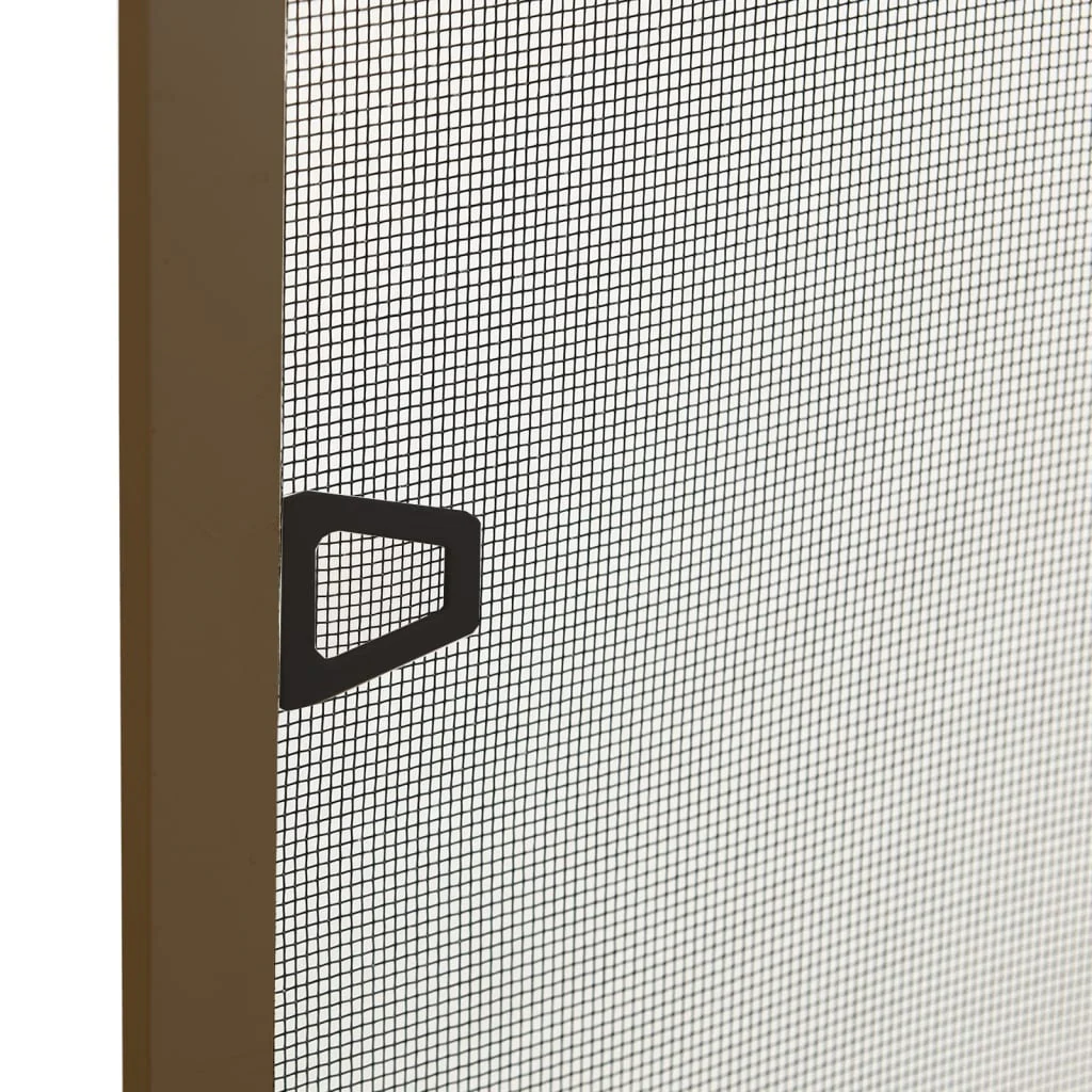 insektnet til vinduer 100x120 cm brun - Image 5