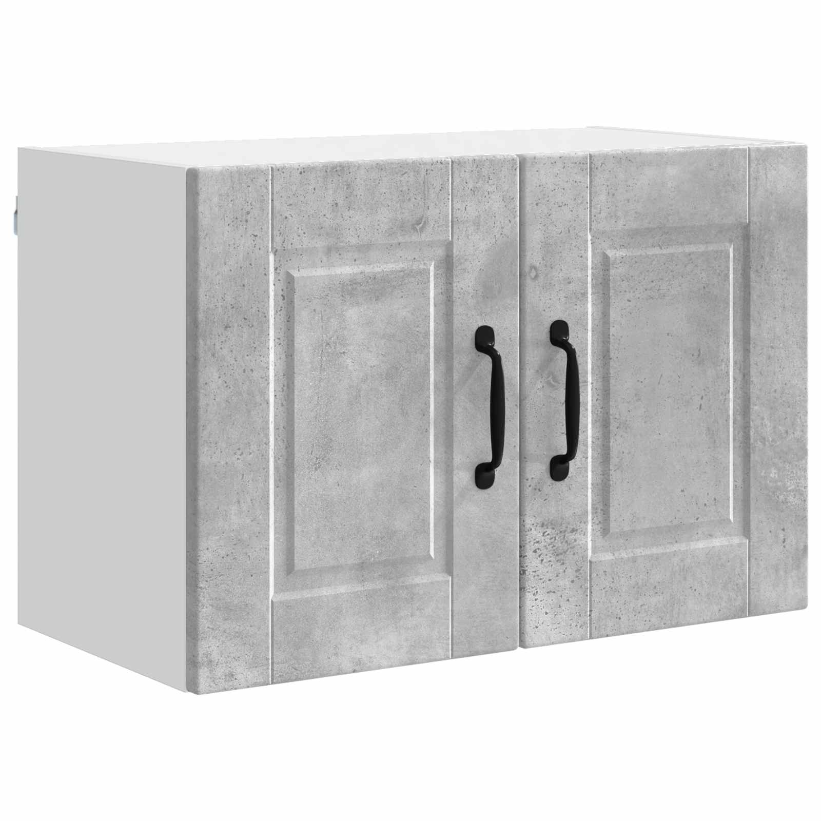 Køkkenskab 2 pcs Beton Grå 60 x 31 x 40 cm Konstrueret træ - Image 6
