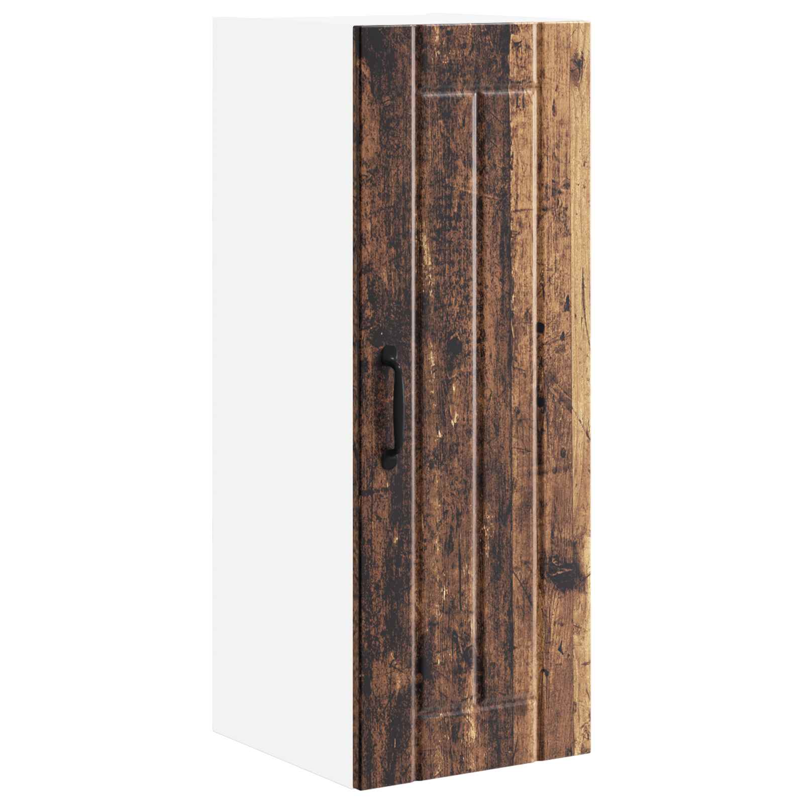 Køkkenskab 2 pcs Gammelt træ 30 x 31 x 80 cm Konstrueret træ - Image 5