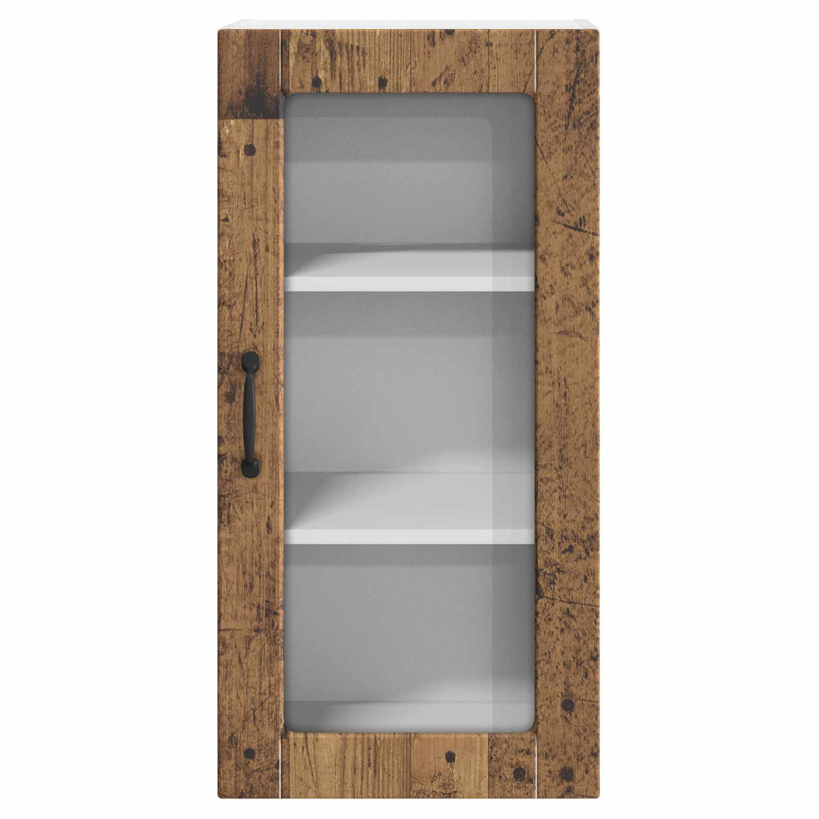 Køkkenskab 2 pcs Gammelt træ 40 x 31 x 80 cm Konstrueret træ - Image 9