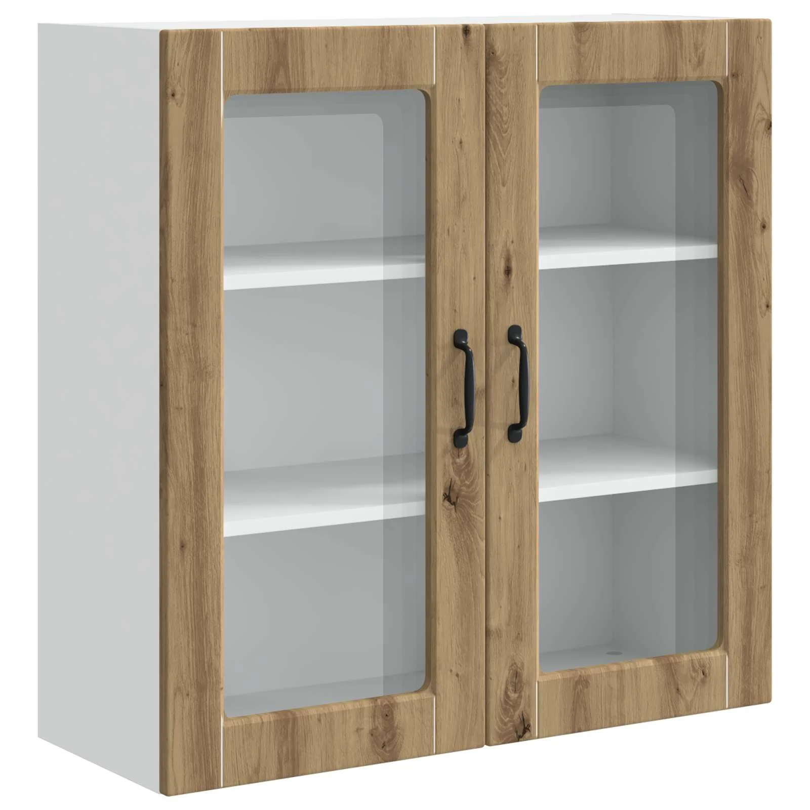 Køkkenskab Artisan Egetræ 80 x 31 x 80 cm Konstrueret træ - Image 2