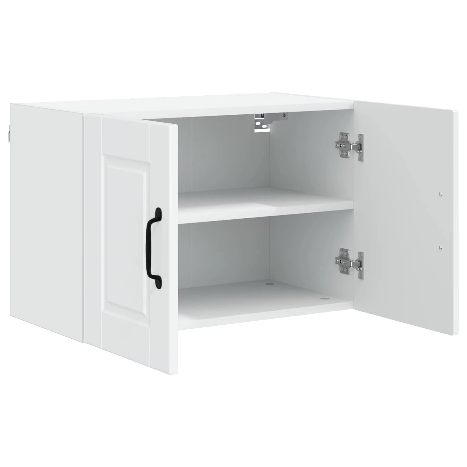 Køkkenskab Høj gloss hvid 60 x 31 x 40 cm Konstrueret træ - Image 5