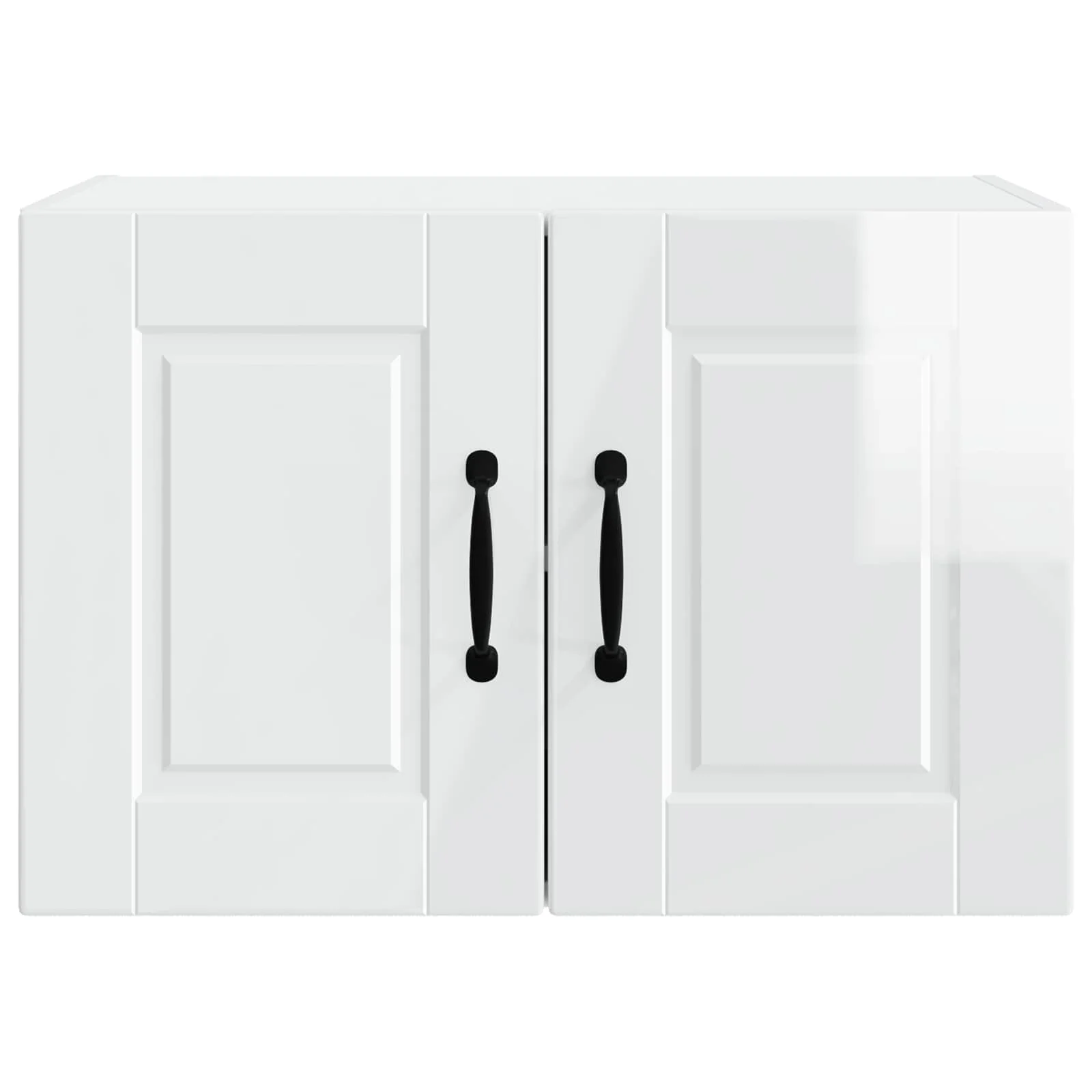 Køkkenskab Høj gloss hvid 60 x 31 x 40 cm Konstrueret træ - Image 6