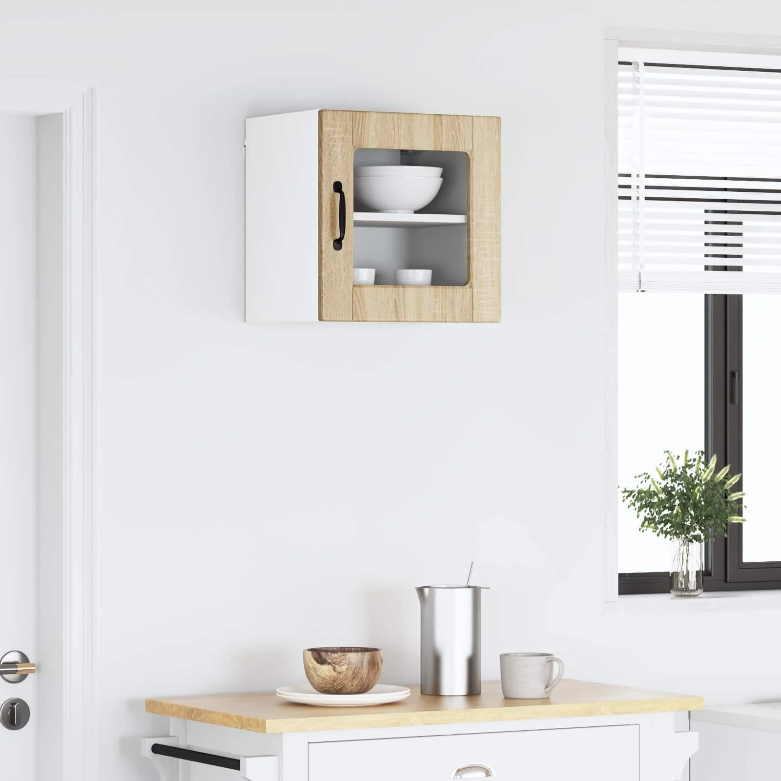Køkkenskab med hylde Sonoma eg 40 x 31 x 40 cm Konstrueret træ