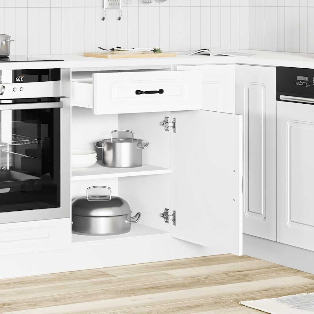 køkkenunderskab Kalmar hvidt konstrueret træ - Image 3