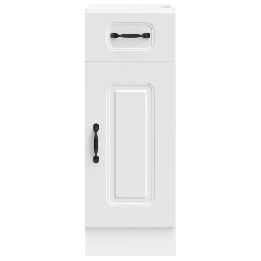 køkkenunderskab Kalmar hvidt konstrueret træ - Image 3