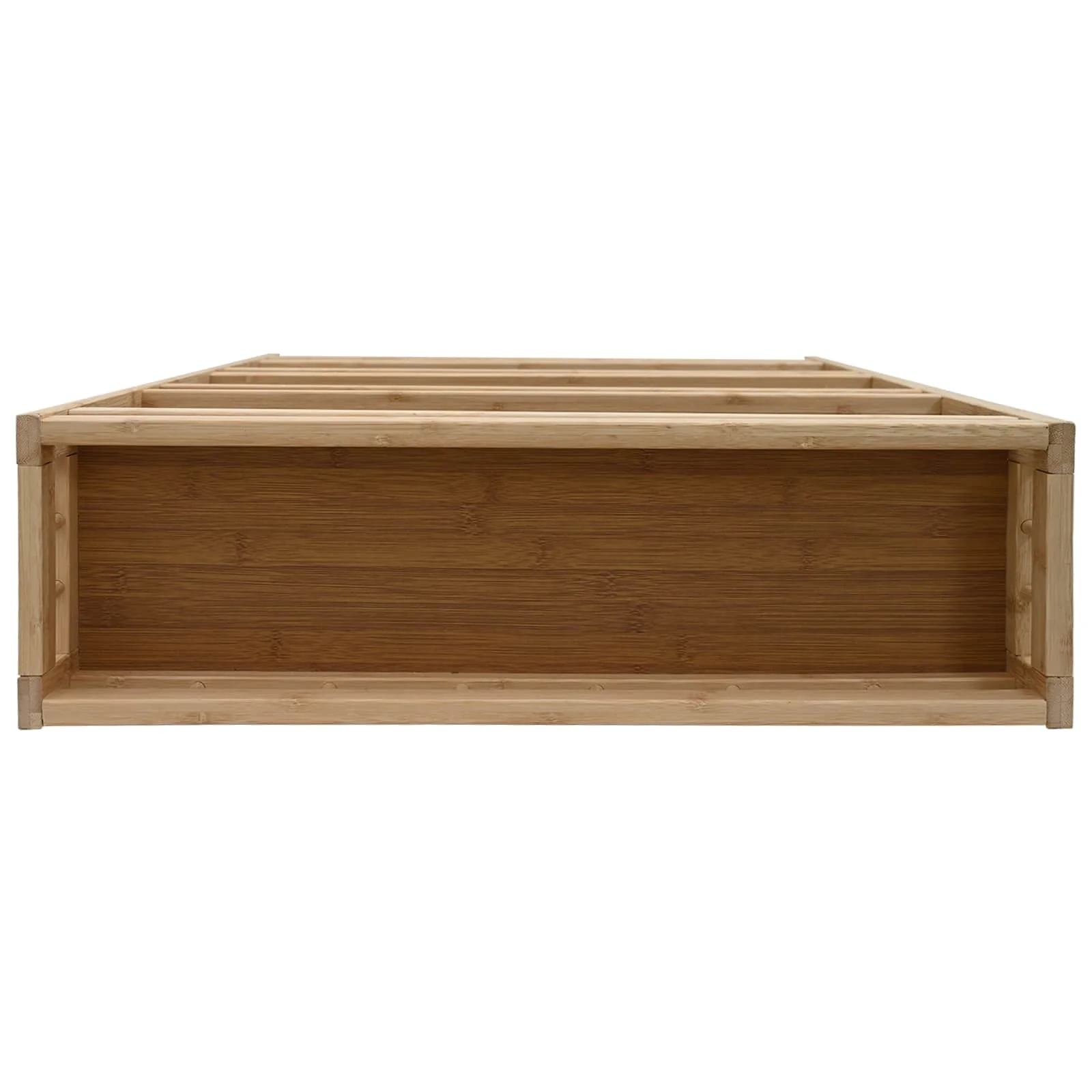Køkkenvogn med hjul Naturfarvet 60 x 18 x 97 cm Bambus - Image 6