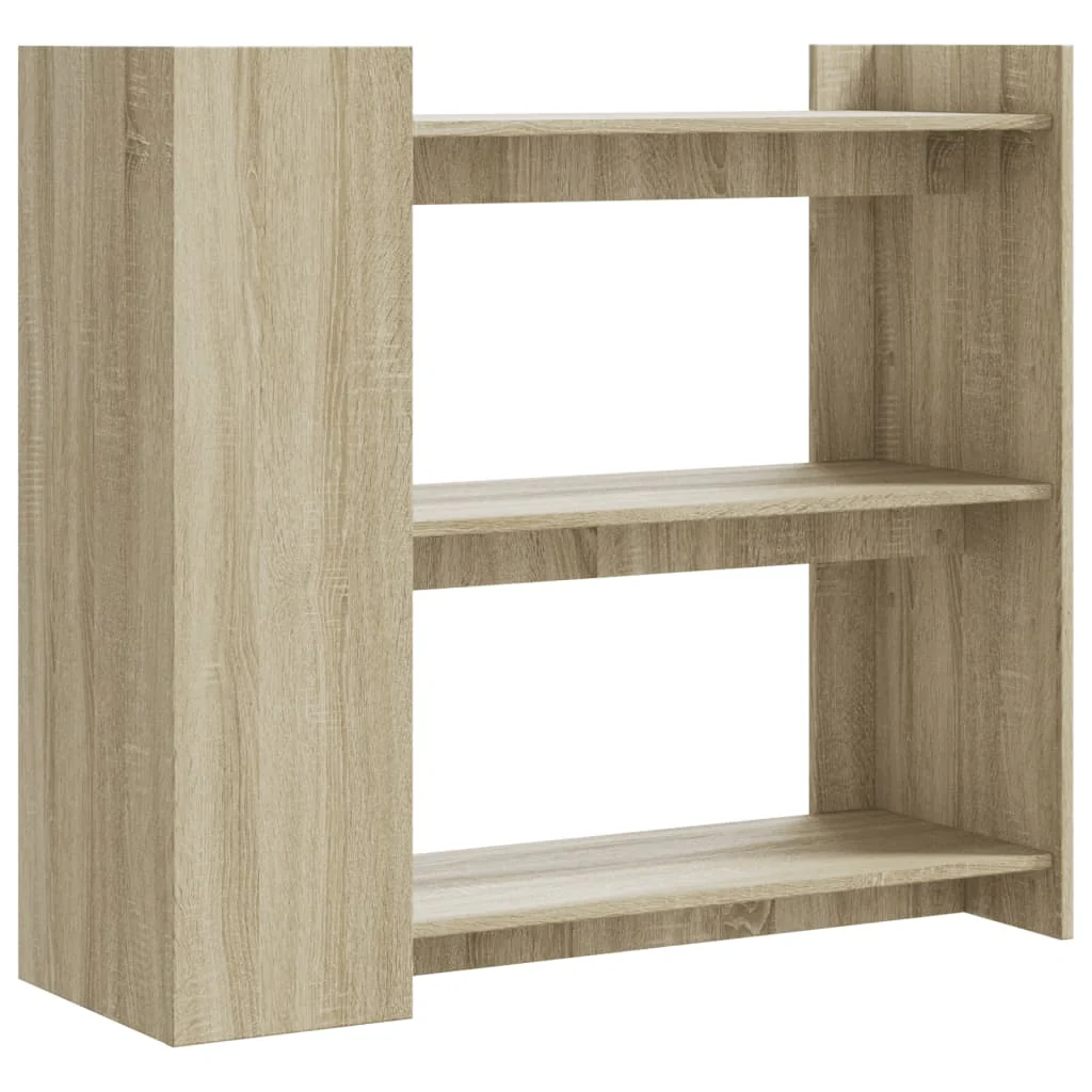 konsolbord 100x35x90 cm konstrueret træ sonoma-eg - Image 6