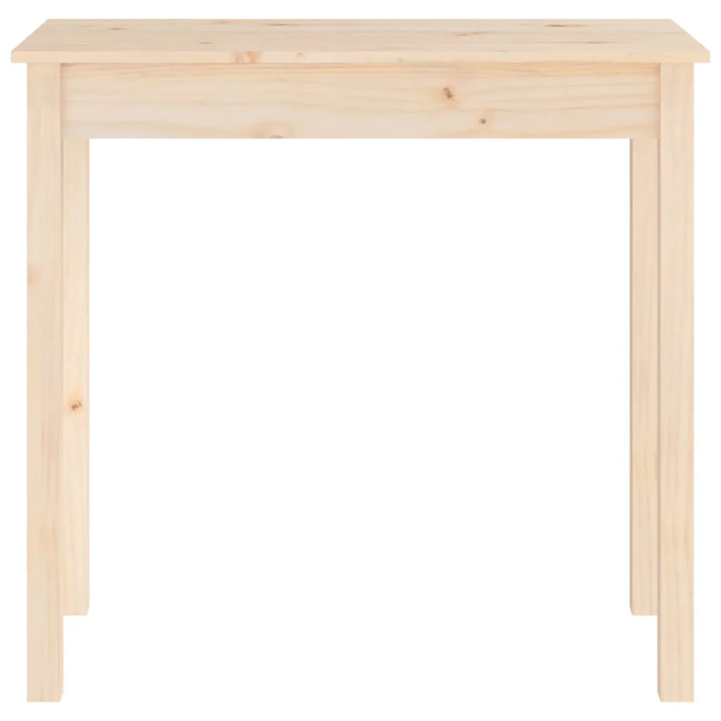 konsolbord 80x40x75 cm massivt fyrretræ - Image 5
