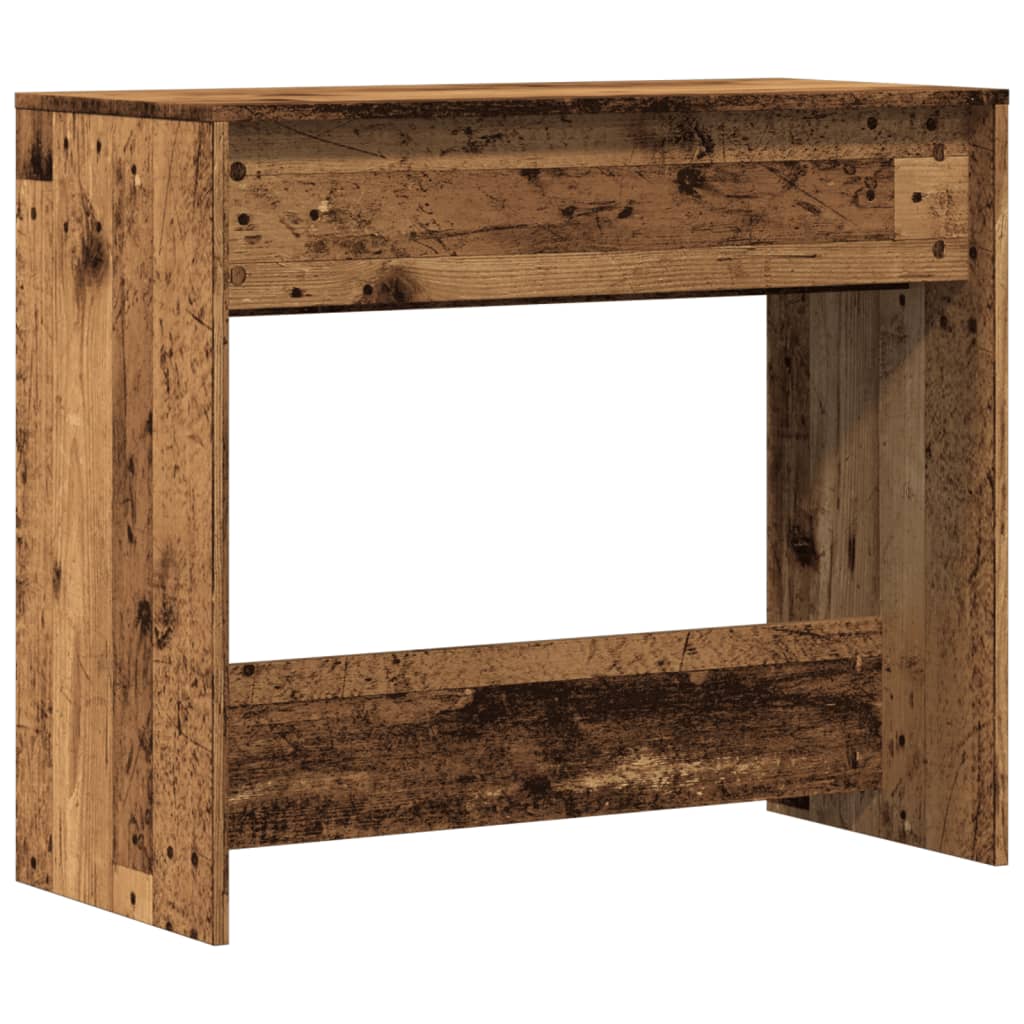 konsolbord 89x41x76,5 cm konstrueret træ antikt træ - Image 7