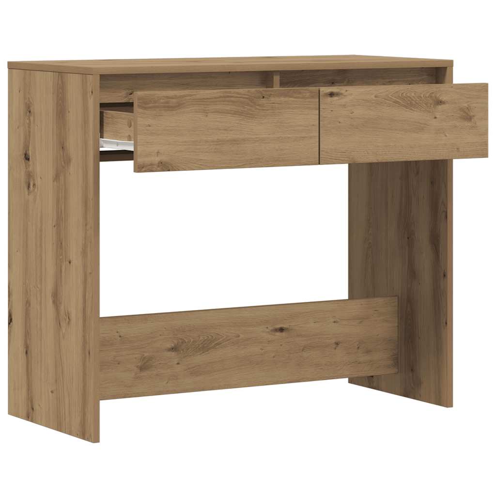 konsolbord 89x41x76,5 cm konstrueret træ kunsteg - Image 4