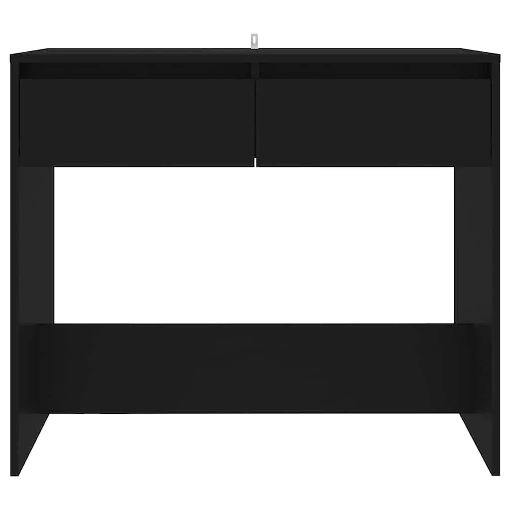 konsolbord 89x41x76,5 cm stål sort - Image 5