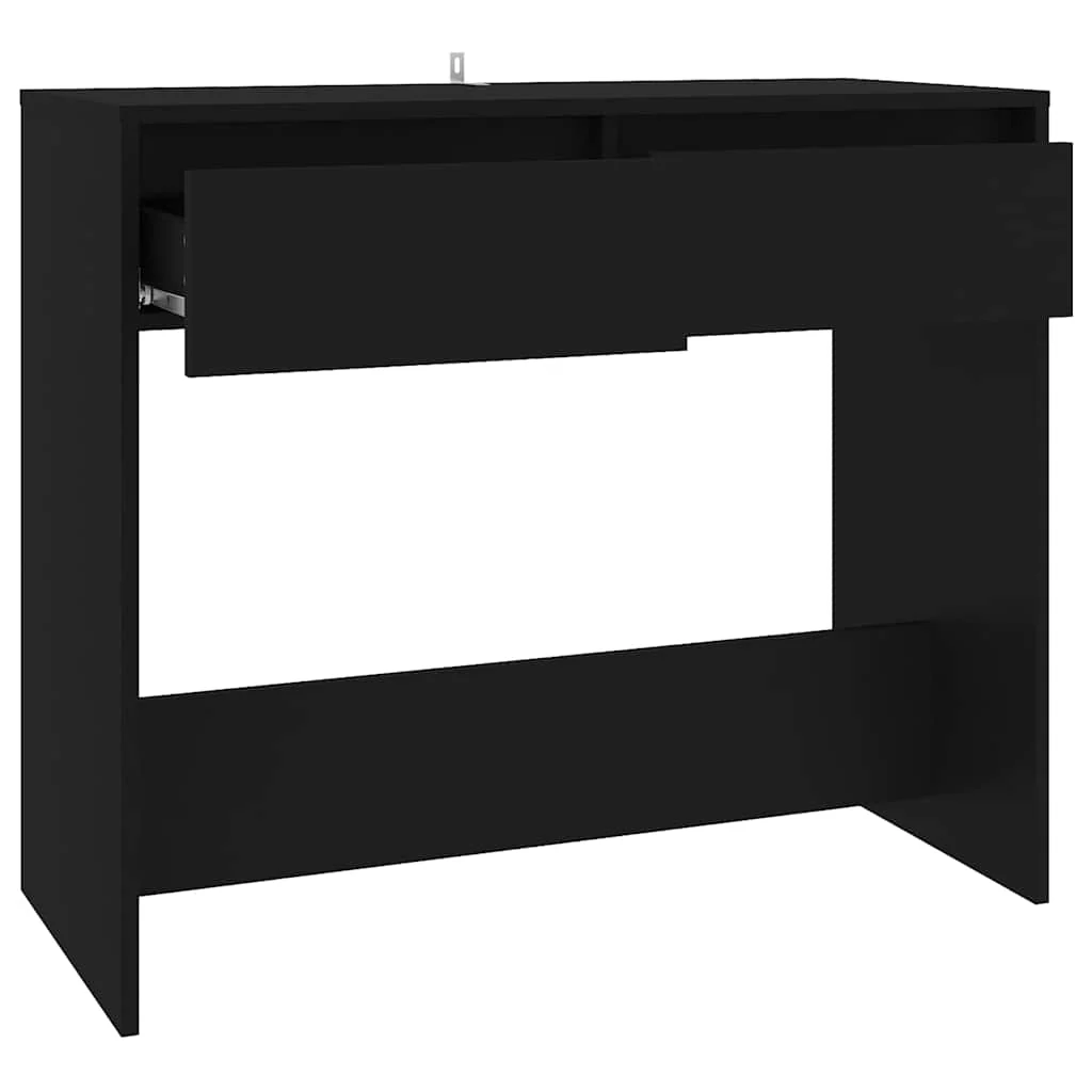 konsolbord 89x41x76,5 cm stål sort - Image 7
