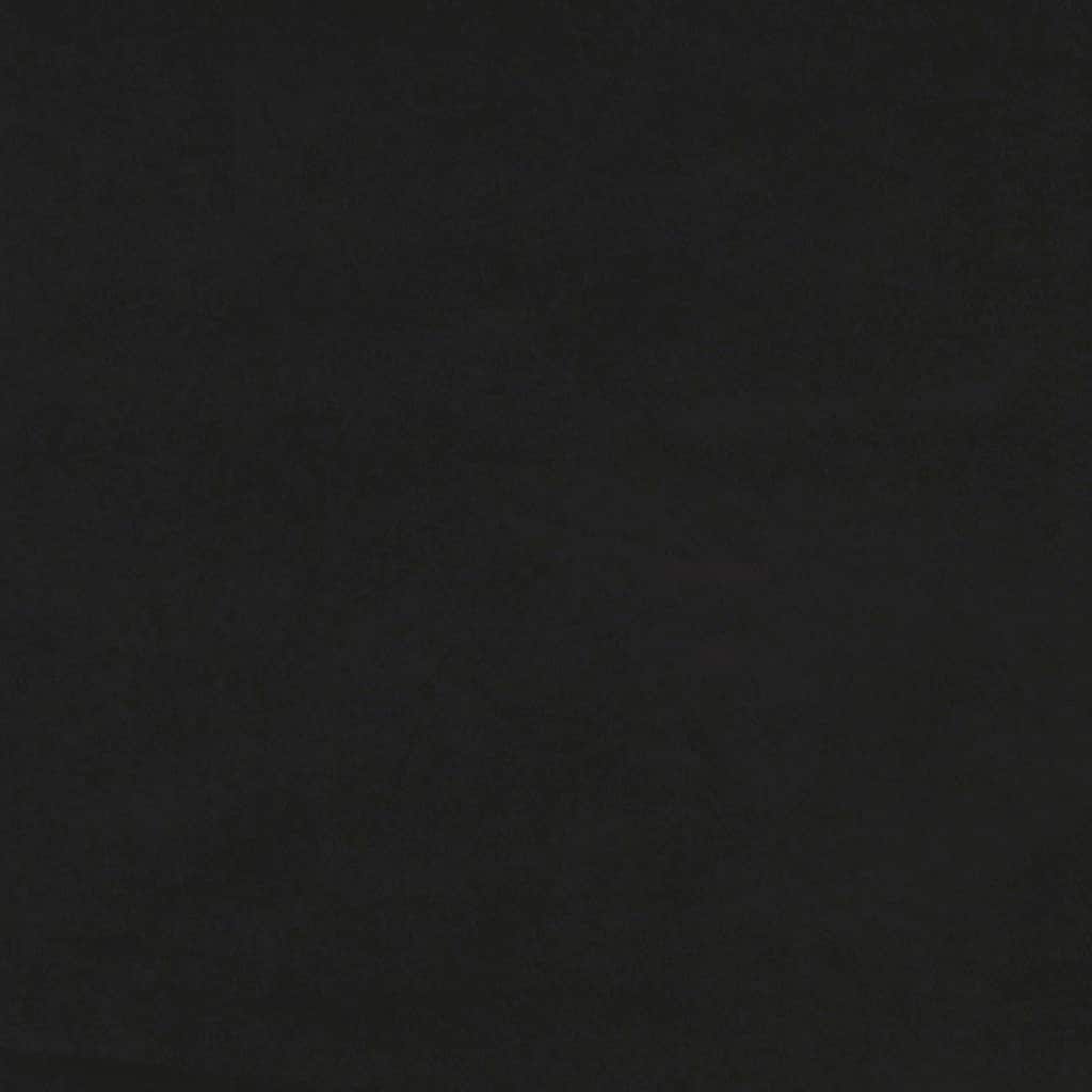 kontinentalseng med madras 160x210 cm fløjl sort - Image 10